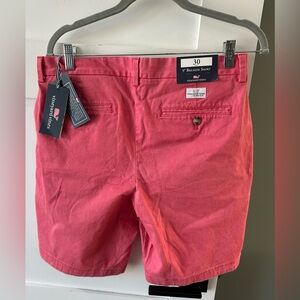Vineyard Vines shorts Mens 30 Breaker Golf Casual Jetty Red  9" stretch